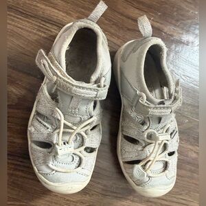 Keen Silver & White Sandals